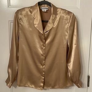 Vintage Joan Leslie holiday shirt